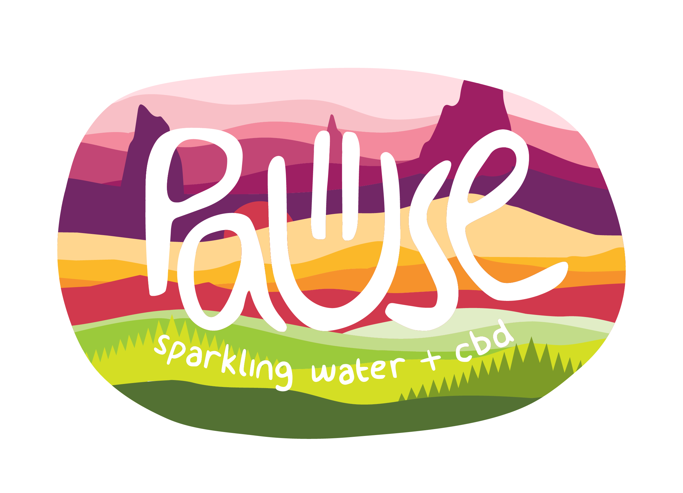 Pause CBD Water Logo